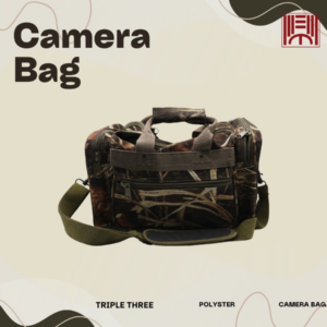 Introducing Triple Three's Camo Camera Bag: Capture Nature's Beauty